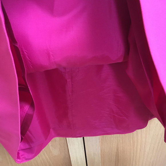 ⚡️SALE⚡️ J. Crew Pink Fluted Circle Skirt Crepe 2 - Picture 6 of 6